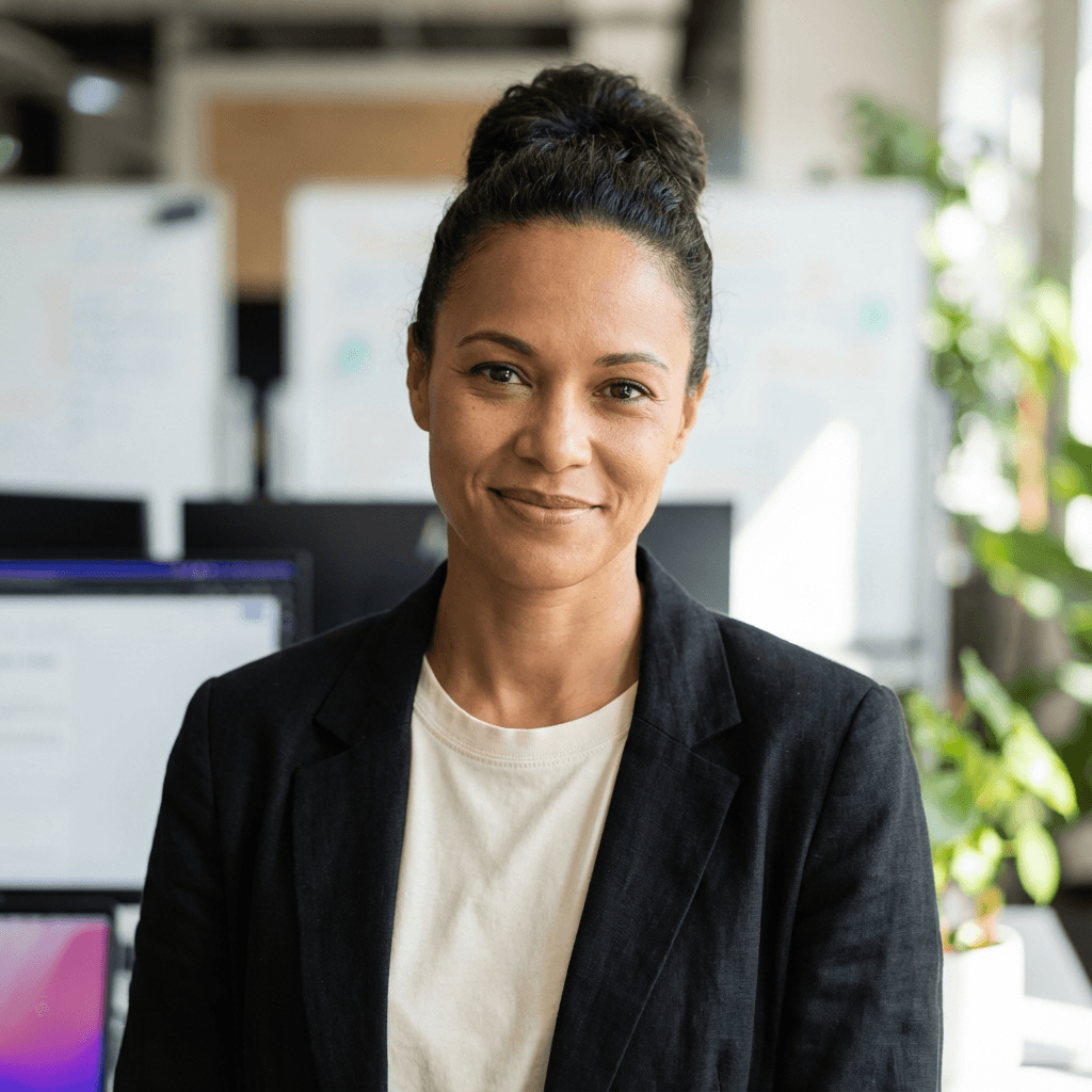 Legal advocate in professional setting